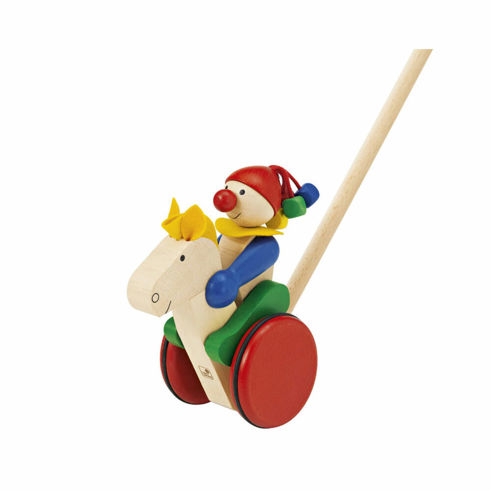 Selecta Spielzeug Trotto sliding figure, sliding figure, toddler game, toddler toy, wood, 17 cm, 62029