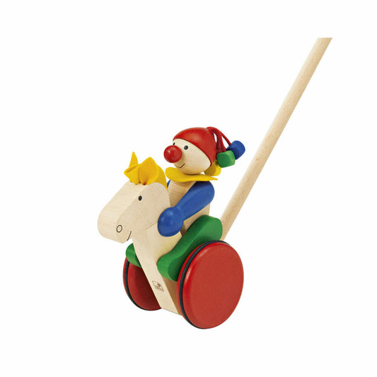 Selecta Spielzeug Trotto sliding figure, sliding figure, toddler game, toddler toy, wood, 17 cm, 62029