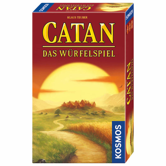 KOSMOS Catan - The Card Game, Strategy Game, Strategy and Adventure, Game with Cards and Dice, Ages 7 and Up, 699093