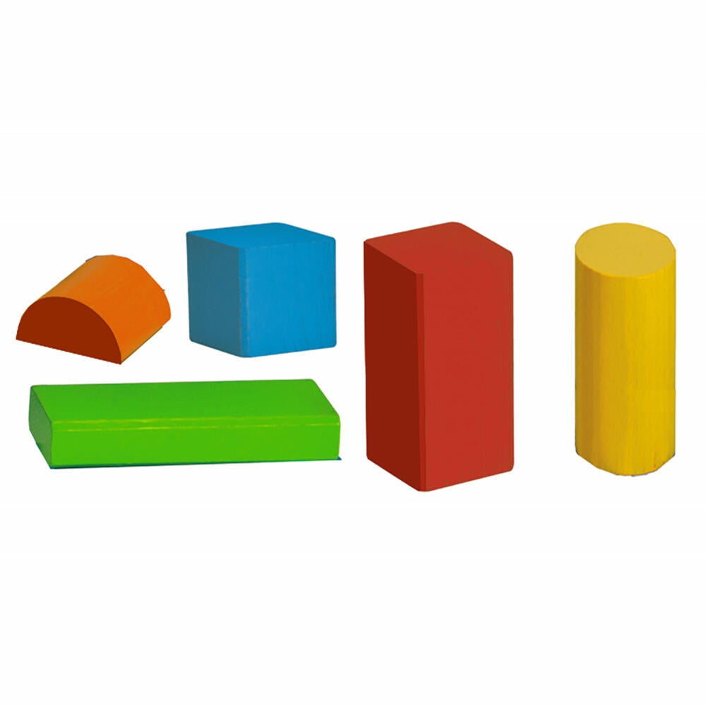 Eichhorn Colorful Wooden Building Blocks Baby, Building Blocks, Building Blocks, Wooden Blocks, Toys, Wood, 100050421
