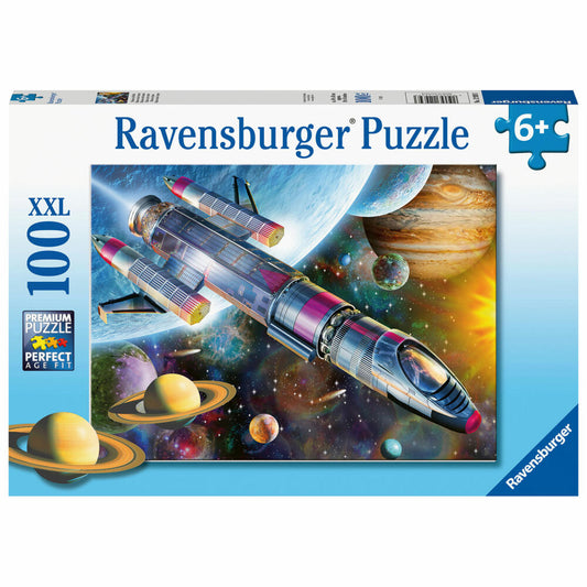 Ravensburger Mission in Space, Puzzle, Children's Puzzle, Children's Puzzles, 100 Pieces XXL, 12939