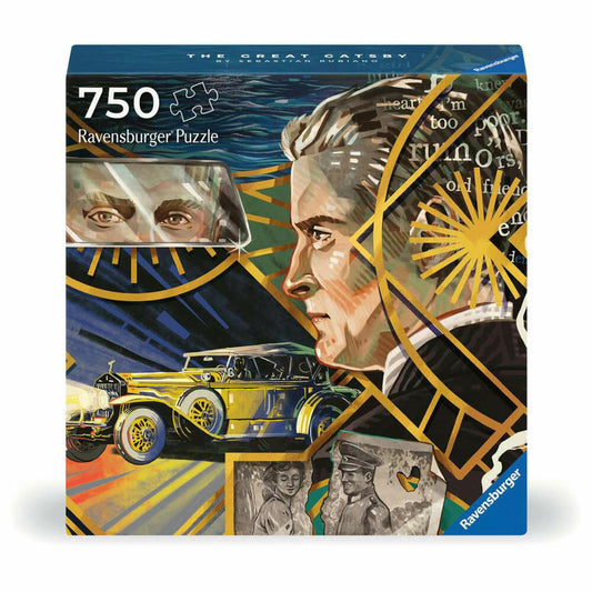 Ravensburger Art&Soul The Great Gatsby, 750 Teile, Erwachsenenpuzzle, Puzzle für Erwachsene, 12000996