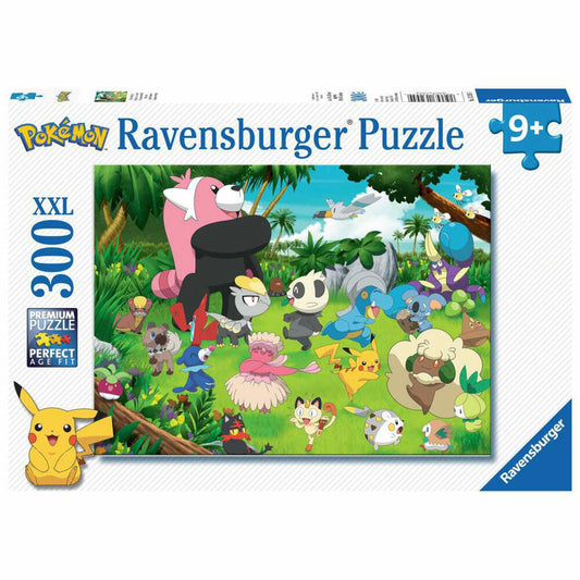 Ravensburger Wild Pokémon, puzzle, children's puzzle, laying game, children, 300 pieces XXL, 13245