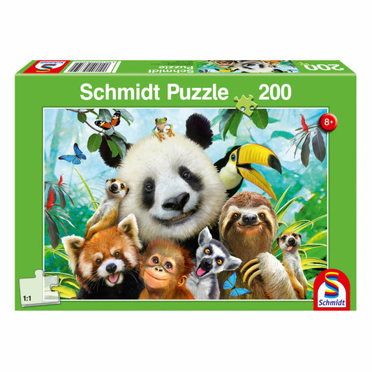 Schmidt Spiele Puzzle Simply Animal, Children's Puzzle, Children's Puzzle, 200 Pieces, 56359
