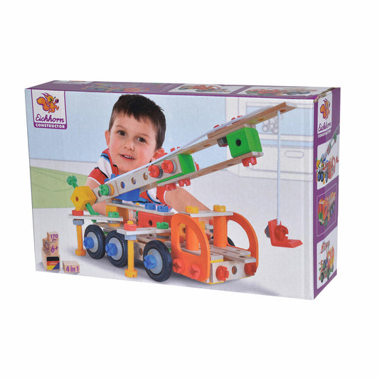 Eichhorn Constructor crane truck, construction kit, construction set, construction toy, truck, building, toy, 100039094