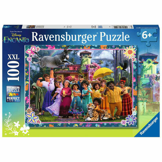 Ravensburger Kinderpuzzle Die Familie Madrigal, Puzzle mit XXL-Teilen, 100 XXL Teile, 13342