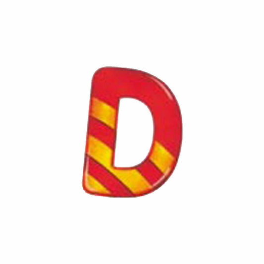 Selecta Toy Alphabet D, Letter, Children's Room Decoration, Wooden Toy, Wood, 8 cm, 60904