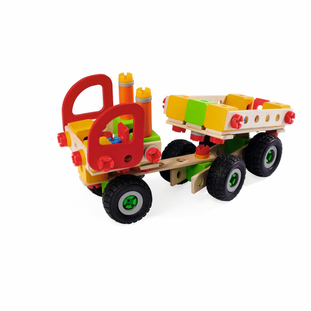 Eichhorn Constructor Trucks, 135 pcs., Construction Set, Vehicle Models, Delivery Vans, Construction Kit, 100039200
