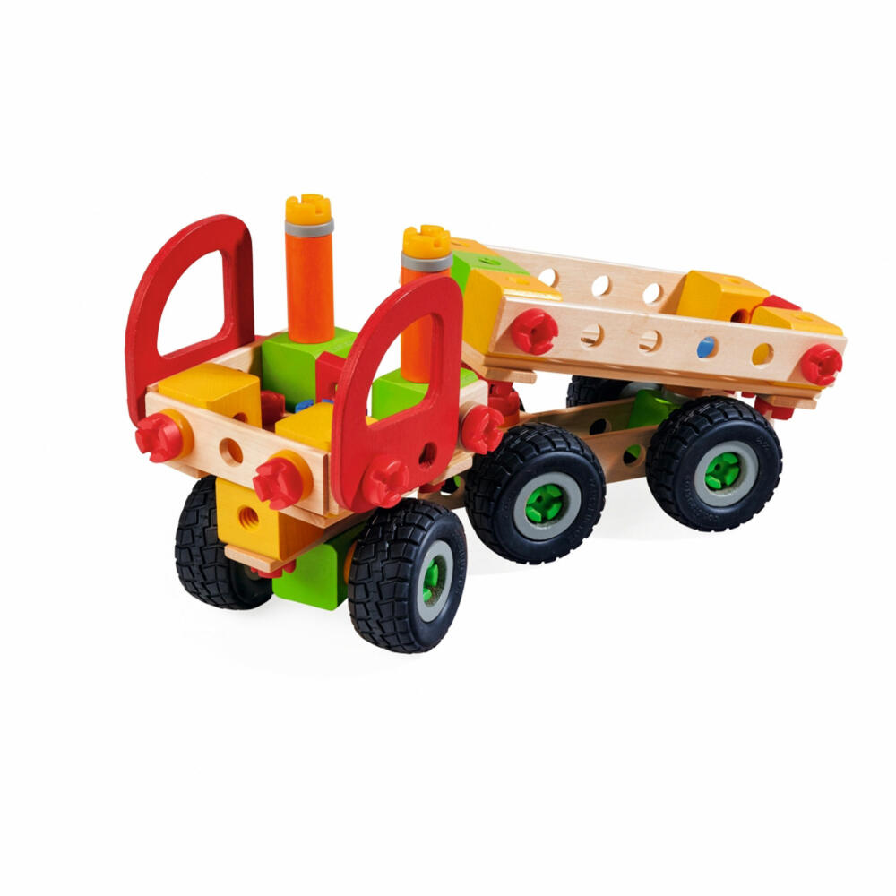 Eichhorn Constructor Trucks, 135 pcs., Construction Set, Vehicle Models, Delivery Vans, Construction Kit, 100039200