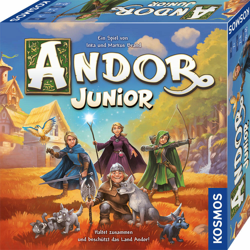 KOSMOS Andor Junior, Kinderspiel, Spielen, Spielzeug, Karten, Geschenk, ab 7 Jahren, 698959