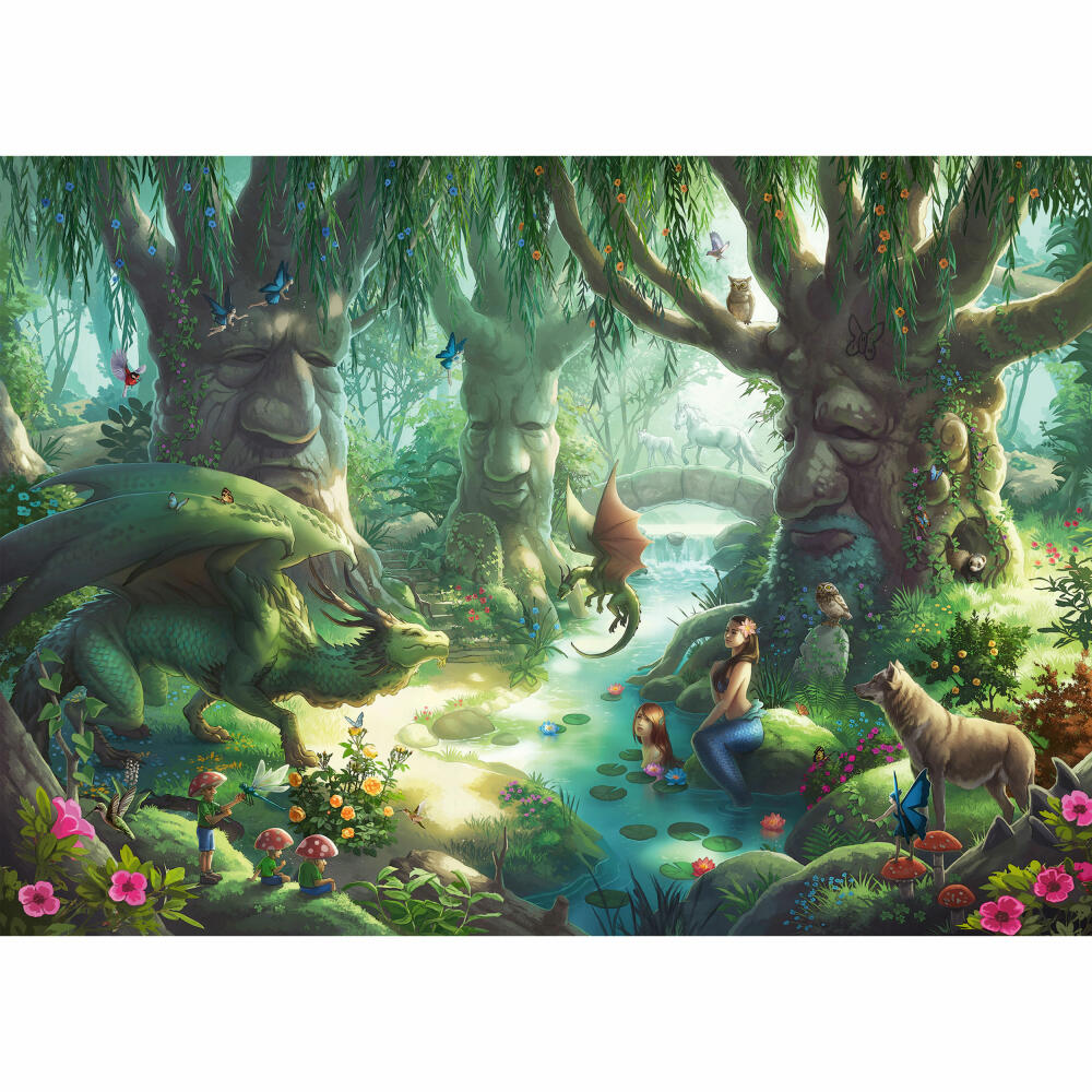 Ravensburger EXIT Puzzle Kids The Magic Forest, Children's Puzzle, Puzzle, Puzzle Game, Game, 368 Pieces, 12955