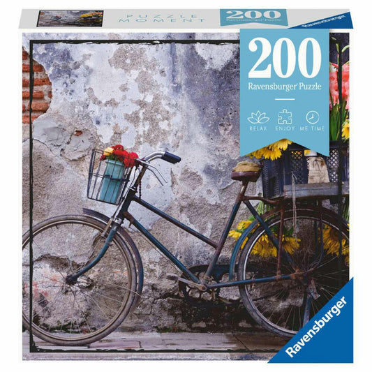 Ravensburger Puzzle Moment Bicycle, Erwachsenenpuzzle, Kurzpuzzle, 200 Teile, 13305