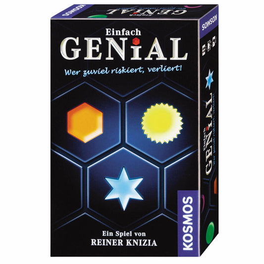 KOSMOS Einfach Genial - Mitbringspiel, Symbolsteine, Spiel, ab 7 Jahren, 699390