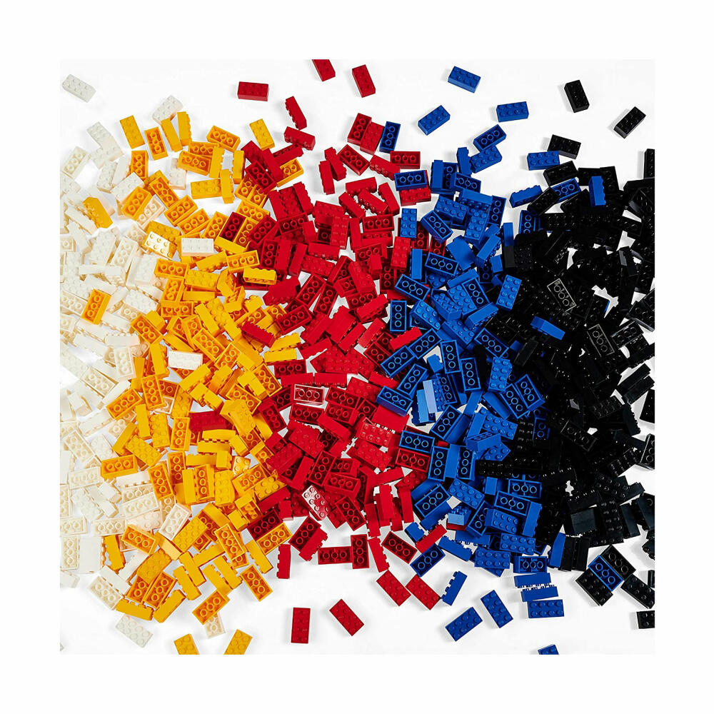 Simba Blox Bucket 700, 8-piece colored bricks in a can, building blocks, children's toys, 700 pieces, 104114200