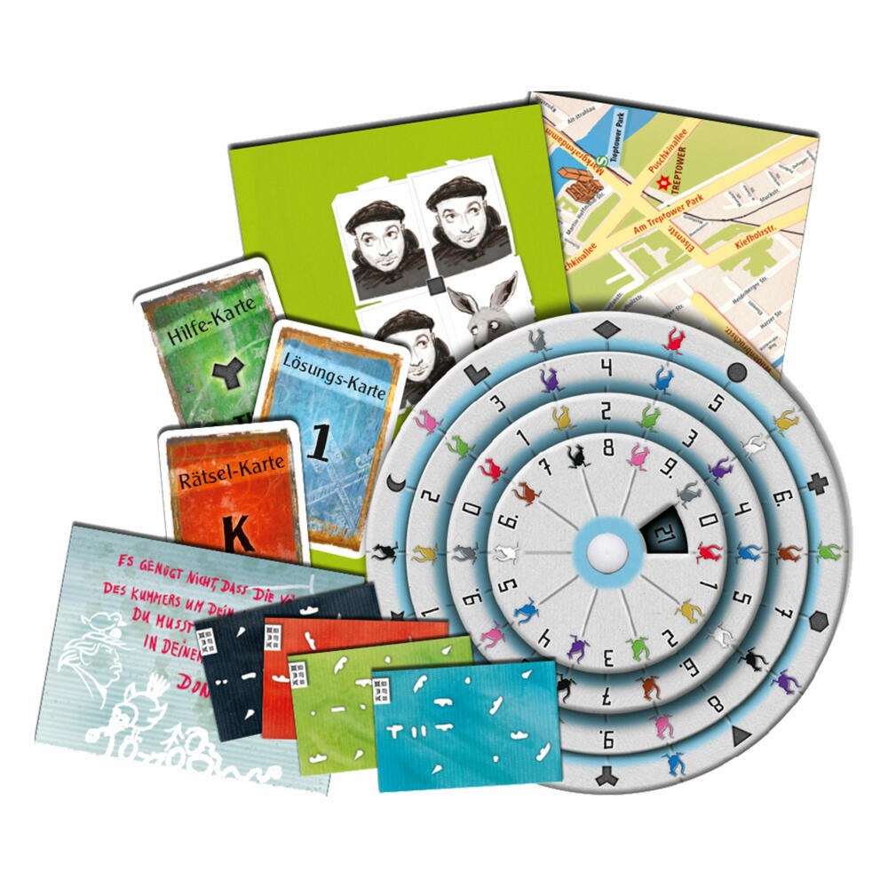 KOSMOS Familienspiele Exit - Das Spiel - Die Känguru-Eskapaden, Escape-Spiel, Escape Room Spiel, Level Fortgeschrittene,ab 12 Jahren, 695071