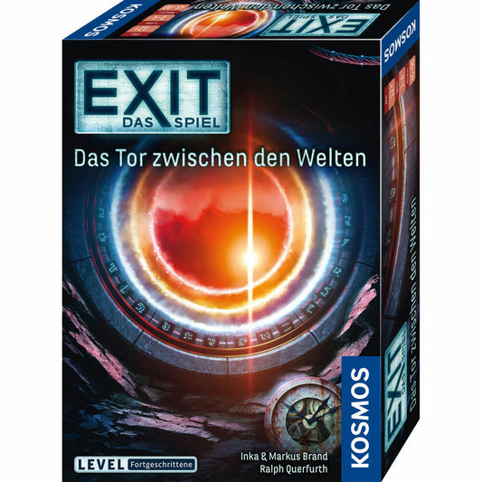 KOSMOS EXIT Das Tor zwischen den Welten, Escape-Spiel, Escape Room Spiel, Rätsel, Level Fortgeschrittene, ab 12 Jahren, 695231