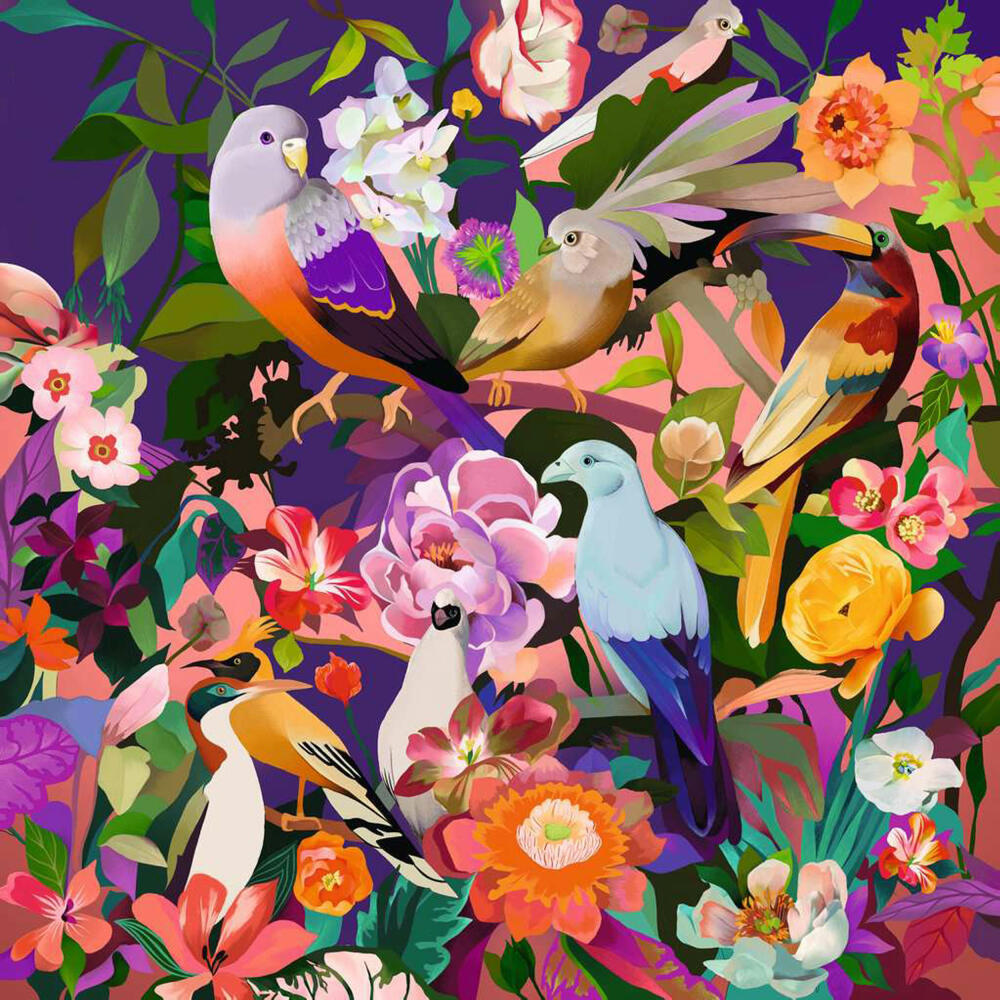 Ravensburger Art&Soul Bird watching, 750 Teile, Erwachsenenpuzzle, Puzzle für Erwachsene, 12000998