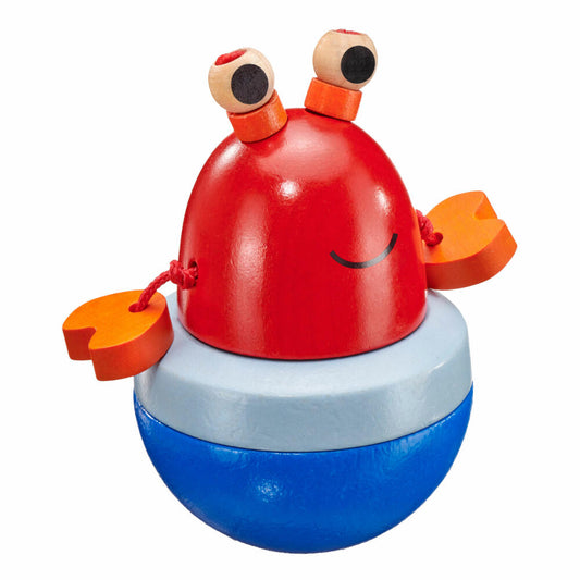 Selecta Babywelt Wackel Max, tumbler, tumbler, toy, baby, wood, 13 cm, 61066