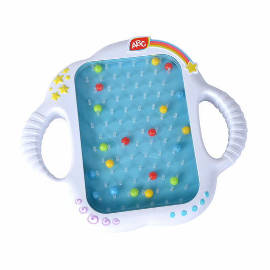 Simba ABC Regenmacher Bord, Spielzeug, Greifspielzeug, Baby Spielzeug, ab 9 Monaten, 104010008