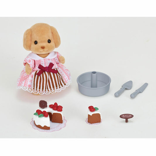 Sylvanian Families Kuchendekorations Set, Kuchen, Dekoration, Gebäck, Einkaufen, Backen, Spielzeug, 5264