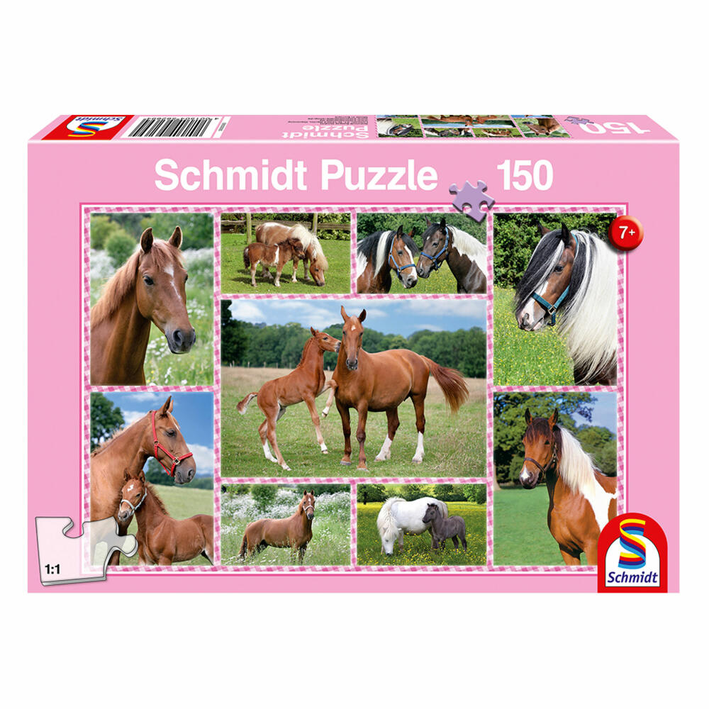 Schmidt Spiele Horse Dreams, 150 puzzle pieces, children's puzzle, puzzle, 1 player, 56269