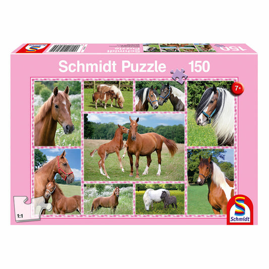 Schmidt Spiele Horse Dreams, 150 puzzle pieces, children's puzzle, puzzle, 1 player, 56269