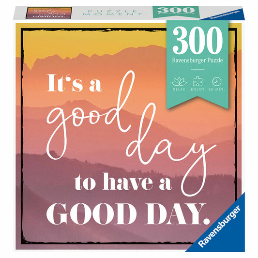 Ravensburger Puzzle Moment A Good Day, Adult Puzzle, Children's Puzzle, Puzzles, 300 Pieces, 12965