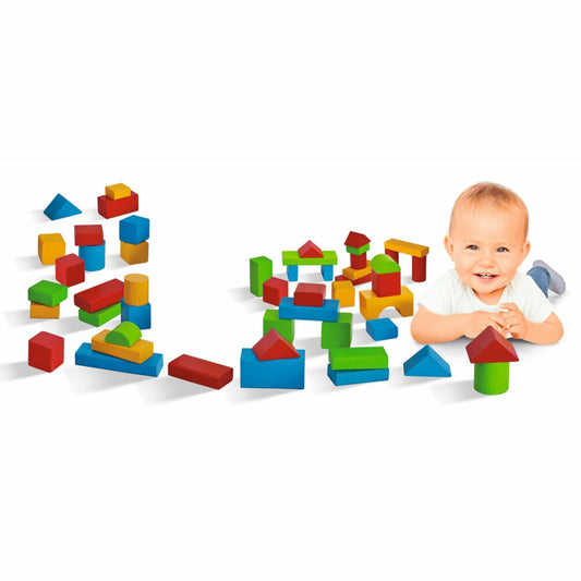 Eichhorn Bunte Holzbausteine Baby, Bausteine, Bauklötze, Holzklötze, Spielzeug, Holz, 100050421