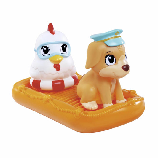 Simba ABC Kleine Tier-Matrosen, Tierfiguren, Spielfiguren, Wasserspielzeug, Spielzeug, 104010092
