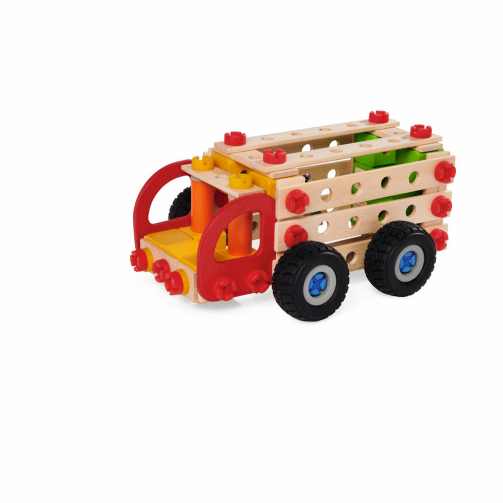 Eichhorn Constructor Trucks, 135 pcs., Construction Set, Vehicle Models, Delivery Vans, Construction Kit, 100039200