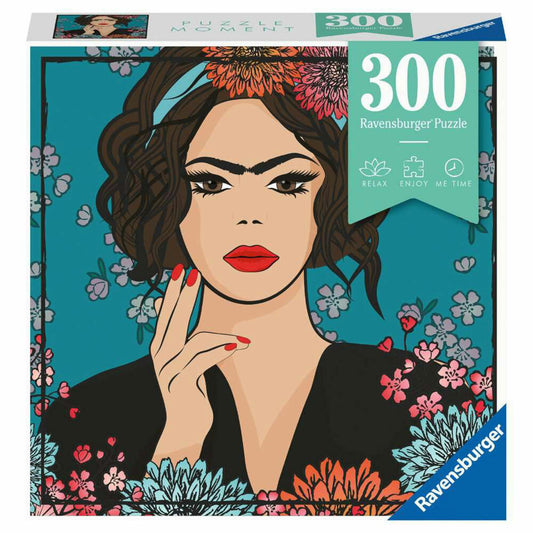 Ravensburger Puzzle Moment Frida, Erwachsenenpuzzle, Kurzpuzzle, 300 Teile, 13310