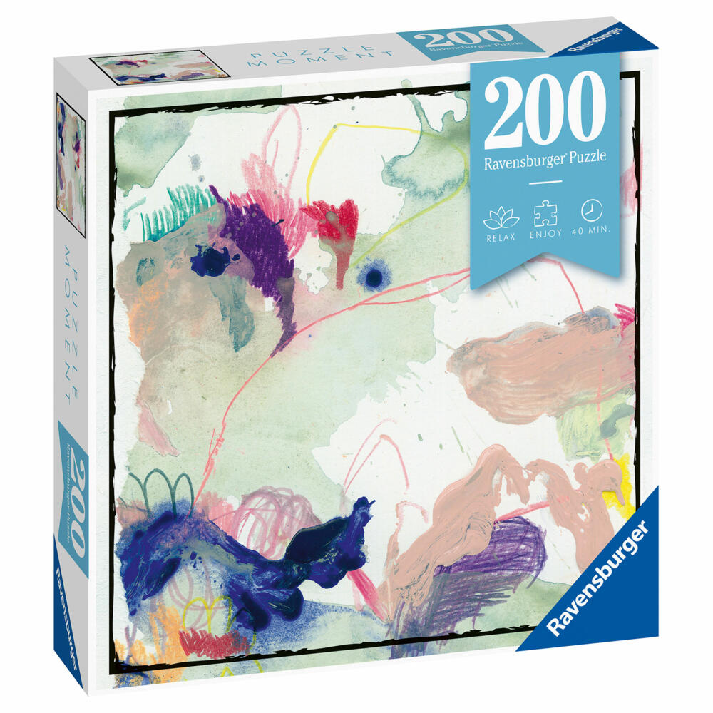 Ravensburger Puzzle Moment Colorsplash, Adult Puzzle, Children's Puzzle, Puzzles, 200 Pieces, 12959