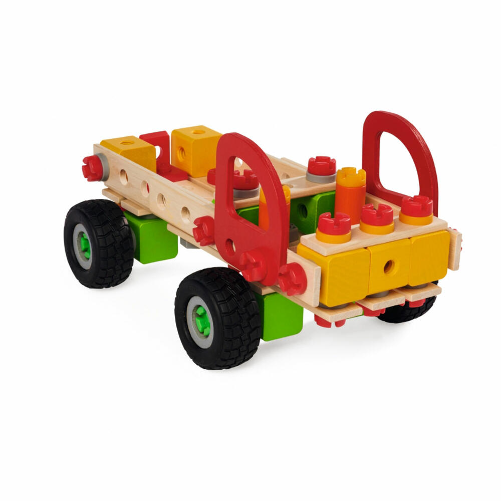 Eichhorn Constructor Trucks, 135 pcs., Construction Set, Vehicle Models, Delivery Vans, Construction Kit, 100039200