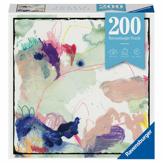 Ravensburger Puzzle Moment Colorsplash, Adult Puzzle, Children's Puzzle, Puzzles, 200 Pieces, 12959
