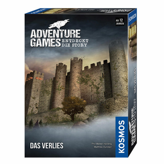 KOSMOS Adventure Games - Das Verlies, Abenteuerspiel, Spiel, Gesellschatsspiel, Escape Room, ab 12 Jahren, 695088