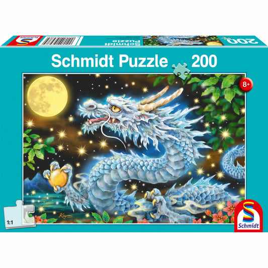 Schmidt Spiele Dragon Adventure, Puzzle, Children's Puzzle, Children, 200 pieces, 56438