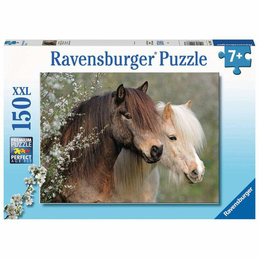 Ravensburger Children's Puzzle Beautiful Horses, Puzzle with XXL Pieces, 150 XXL Pieces, 12986