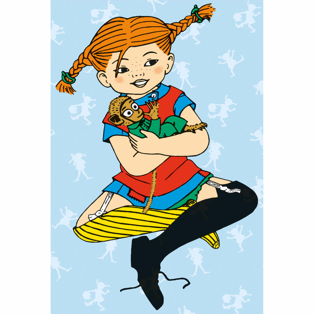 Schmidt Spiele Pippi Longstocking I make the world as I like it, children's puzzle, children's puzzle, from 4 years, 3 x 48 pieces, 56445