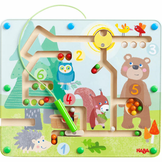 HABA Magnetic Game Forest Friends, Children's Game, Motor Skills, Toy, from 2 years, 1306624001