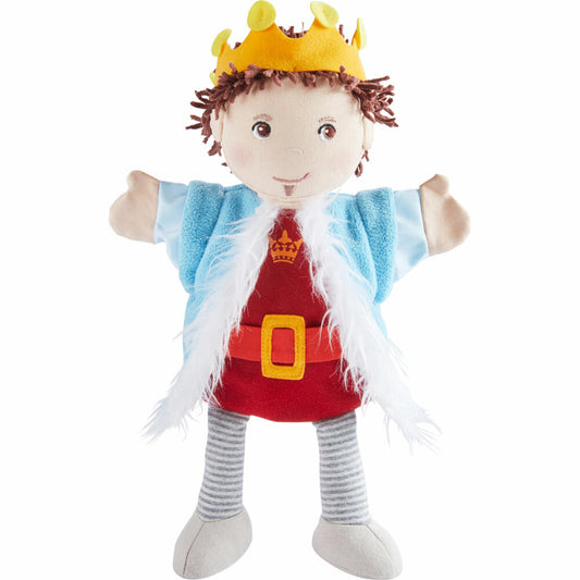 HABA hand puppet Prince Emir, plush figure, puppet show, toy, from 18 months, 30 cm, 1306775001