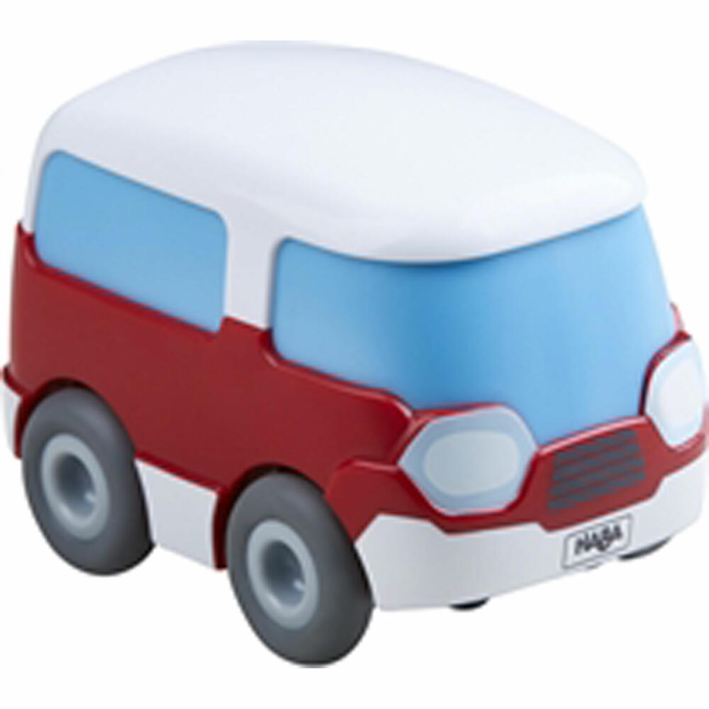 HABA Kullerbü - Red Bus, Supplement Marble Run, Car, Toy, from 2 years, 1306689001