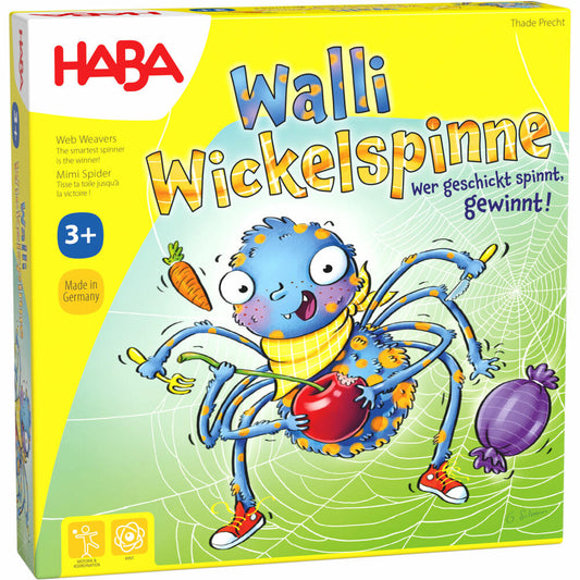 HABA Walli Winding Spider, Motor Skills Game, Children's Game, Children's Game, from 3 years, 1306567001