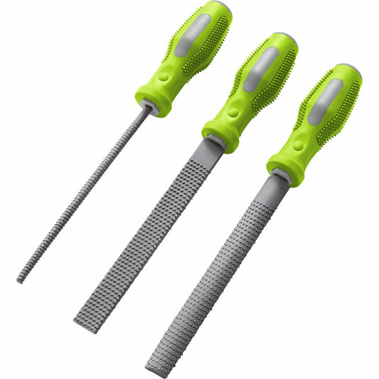 HABA Terra Kids Holzraspel-Set, 3-tlg., Raspeln, Werkzeug, Kinder, ab 6 Jahren, 1304342001