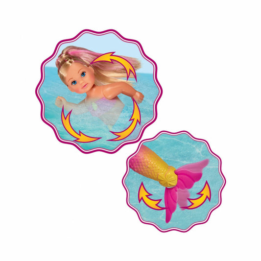 Simba Evi LOVE Swimming Mermaid, Puppe, Modepuppe, Ankleidepuppe, Meerjungfraz, 105733318