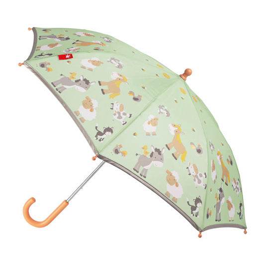 sigikid Umbrella Farm, Children's Umbrella, Rain Umbrella, Children, Polyester, Ø 75 cm, 25333