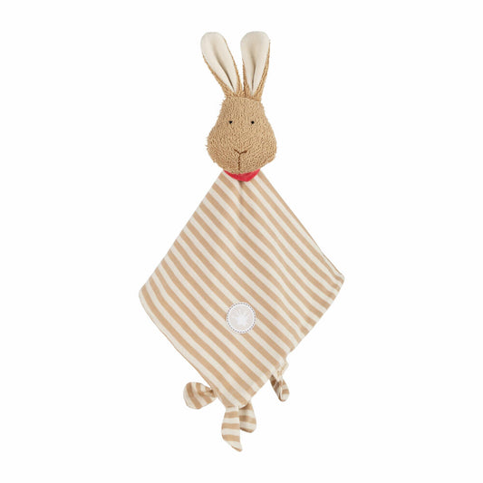 sigikid snuffle cloth rabbit vanilla, security cloth, cuddly cloth, baby cloth, cotton, brown, 39943