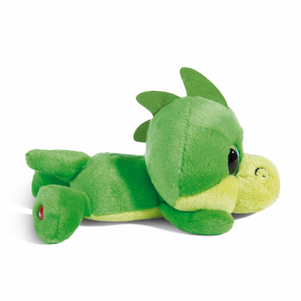 NICI cuddly toy GLUBSCHIS dragon McDamon lying down, plush toy, stuffed toy, 15 cm, 49296