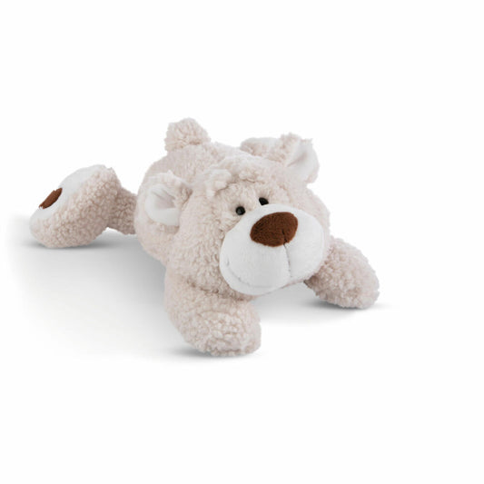 NICI Green Klassik Bär Kuscheltier Bär Bendix Liegend, Plüschtier, Stofftier, 20 cm, 49437