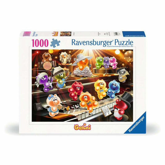 Ravensburger Puzzle Gelini machen Musik, Erwachsenenpuzzle, 1000 Teile, 12001251