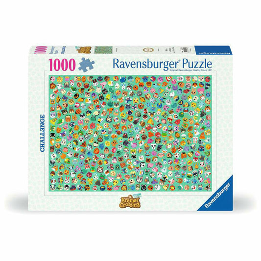 Ravensburger Puzzle Animal Crossing, adult puzzle, 1000 pieces, 12000629